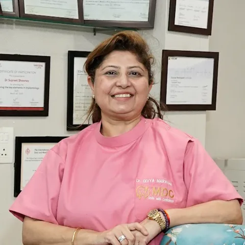 Dr. Divya Marwaha at Marwaha Dental Clinic